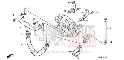 TUYAU D'EAU CB1000FR de 1994